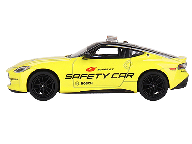 Mini GT 2023 Nissan Z Performance Yellow with Black Top "Safety Car - Super GT Series" (2022) Limited Edition 1/64 Diecast Model Car by Mini GT