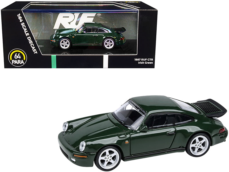 Paragon 1987 RUF CTR Irish Green 1/64 Diecast Model Car by Paragon Models