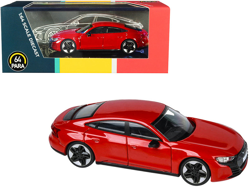 Paragon Audi RS e-tron GT Tango Red 1/64 Diecast Model Car by Paragon