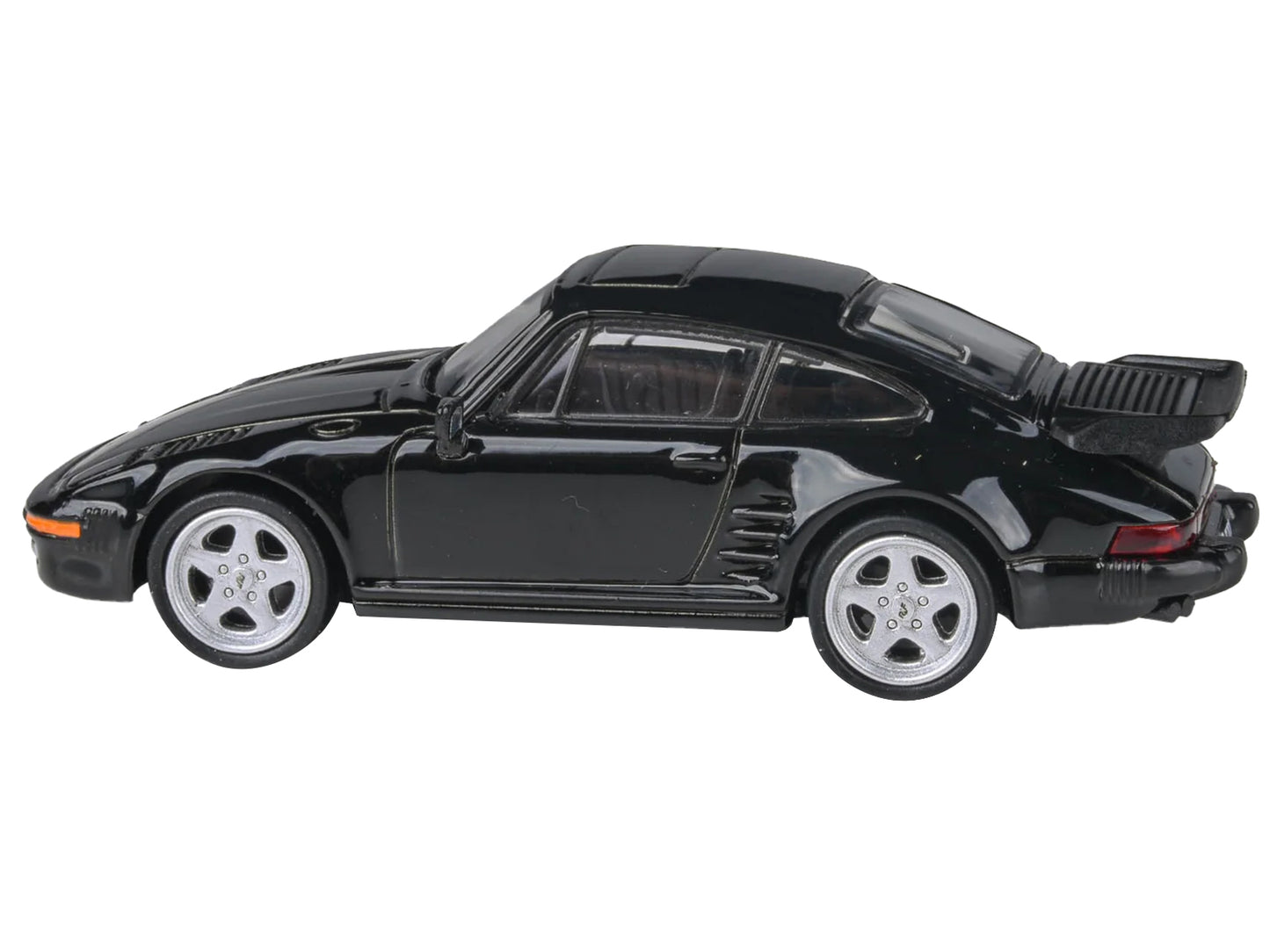 Paragon 1986 RUF BTR Slantnose Black 1/64 Diecast Model Car by Paragon Models