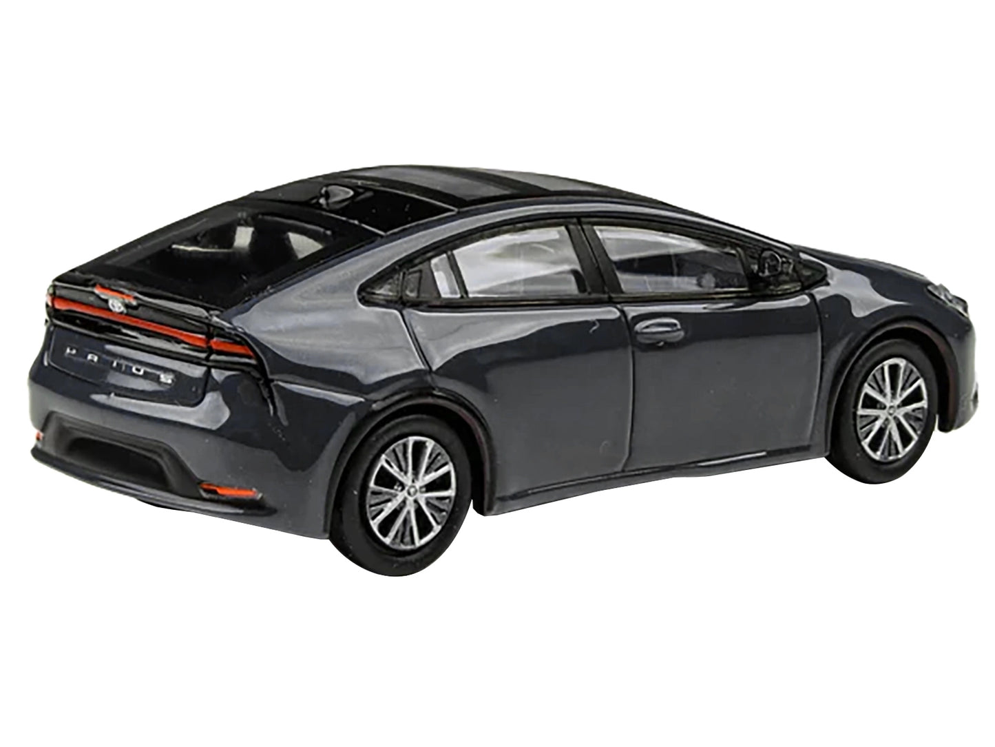 Paragon 2023 Toyota Prius Guardian Gray 1/64 Diecast Model Car by Paragon Models