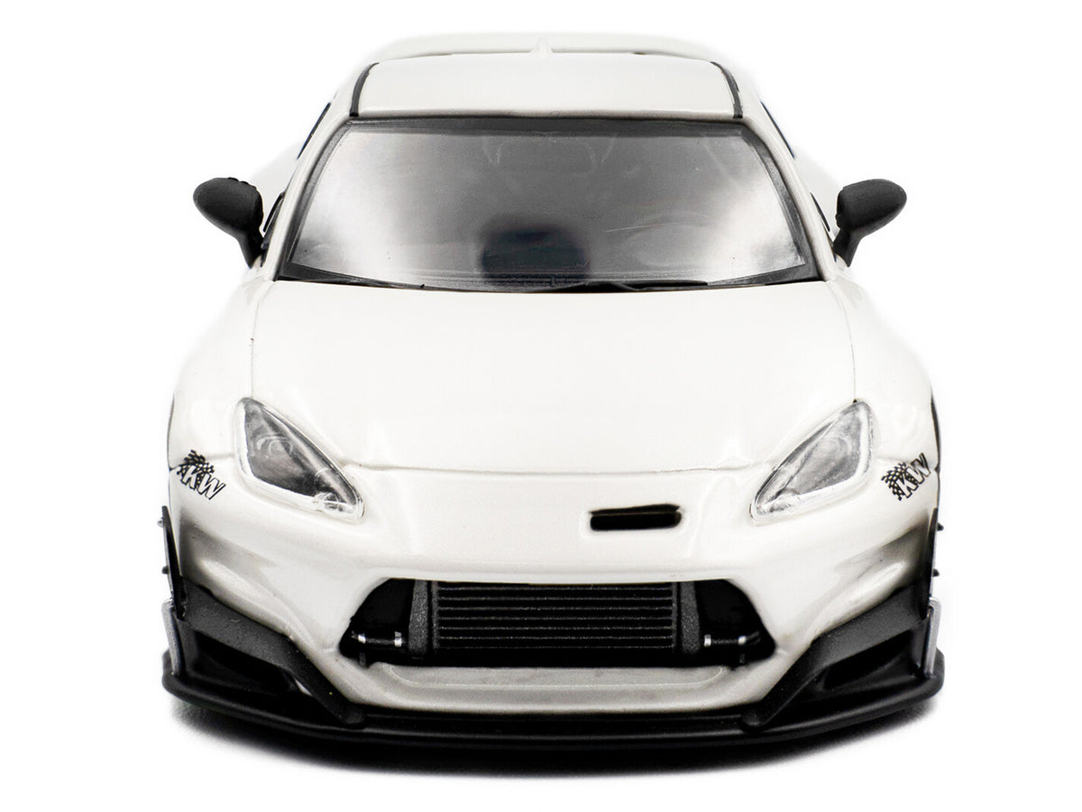 2022 Toyota Pandem GR86 White Metallic 1/43 Diecast Model Car by Solido