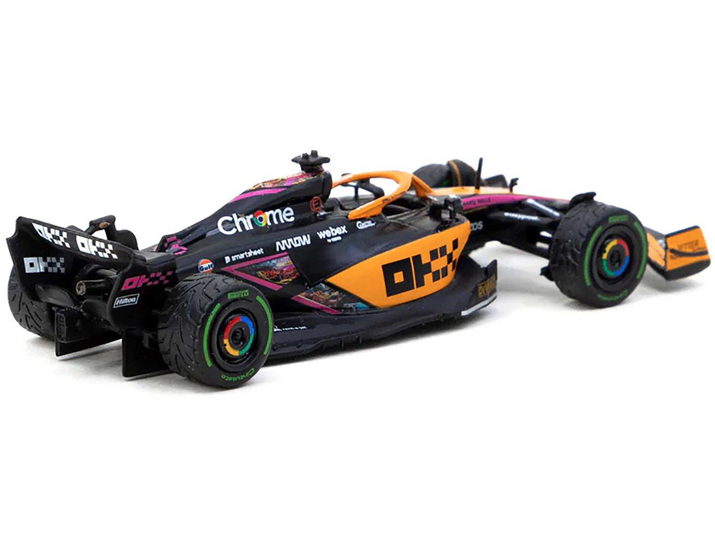Mini GT McLaren MCL36 #3 Daniel Ricciardo Formula One F1 "Japanese GP" (2022) "Global64" Series 1/64 Diecast Model Car by Tarmac Works