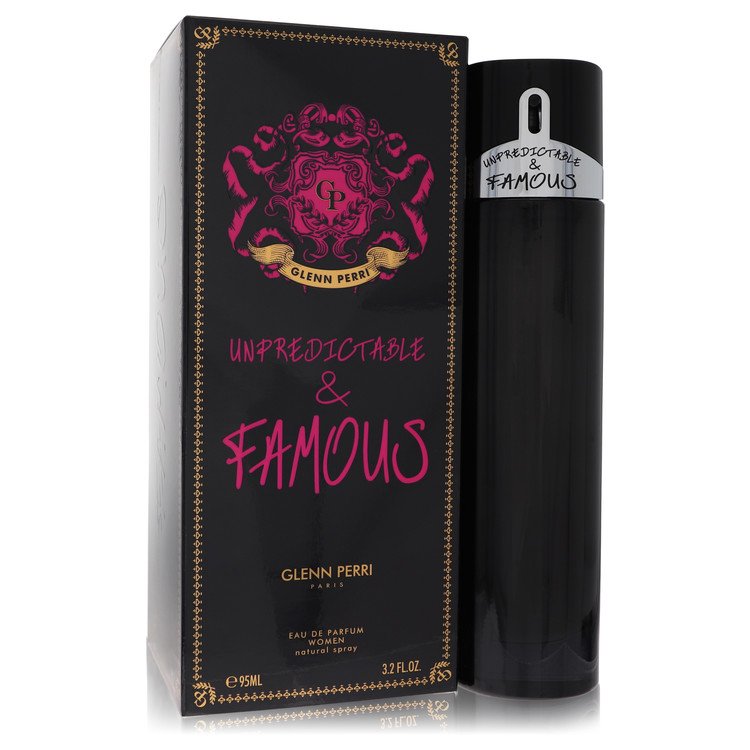 Unpredictable & Famous by Glenn Perri Eau De Parfum Spray 3.2 oz for Women