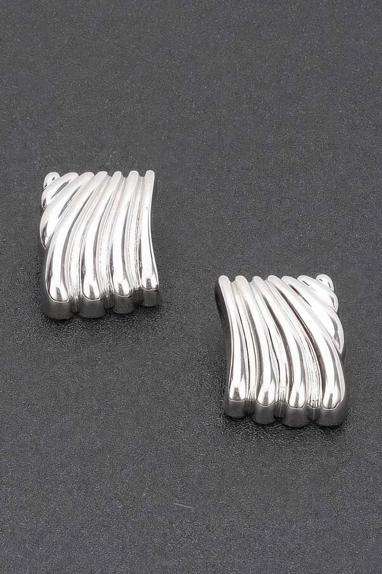 Gold Plated Metal Earring