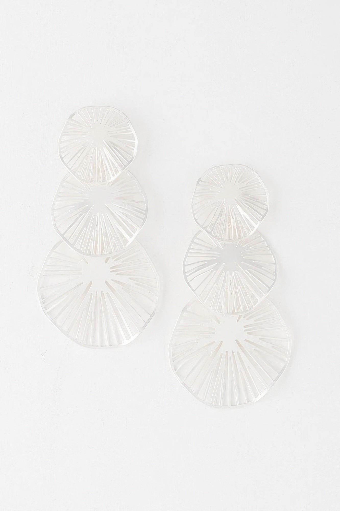 Triple Lemon Drop Earrings