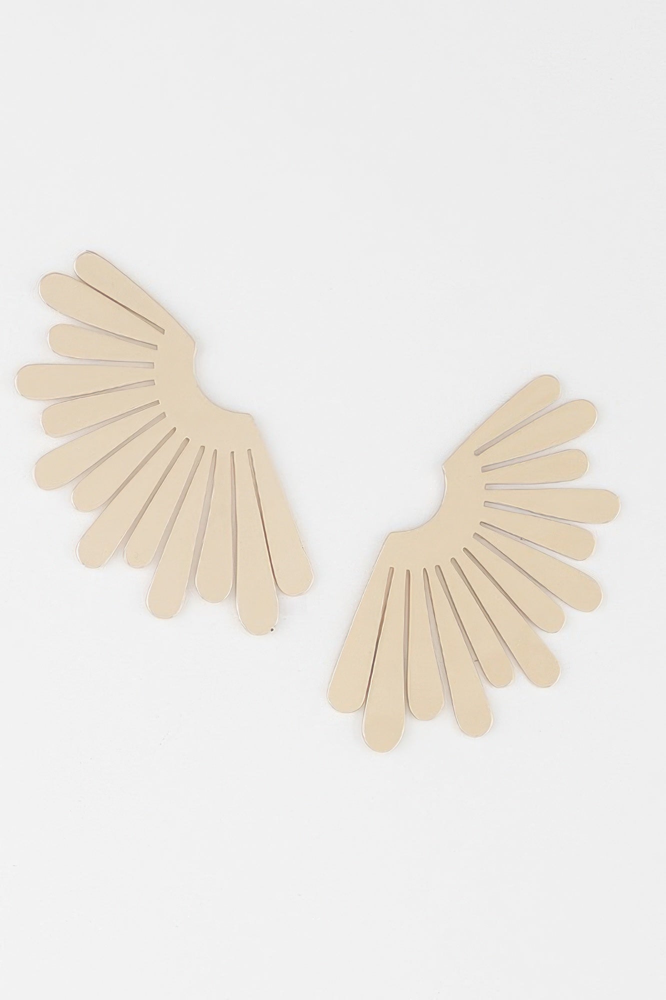 Wooden Wish Tree Pendant Earrings
