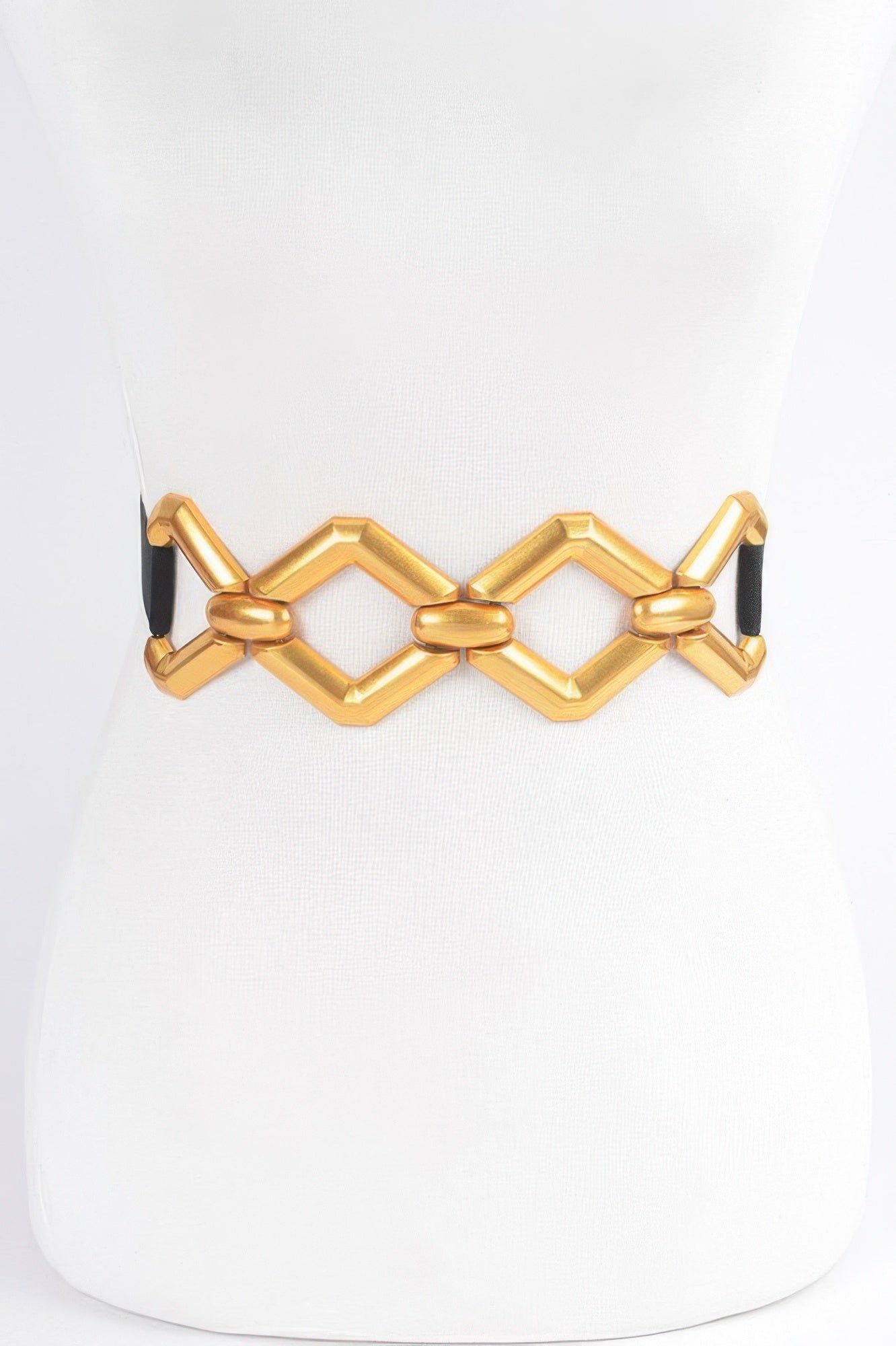 Multi Metal Buckle Elastic Belt