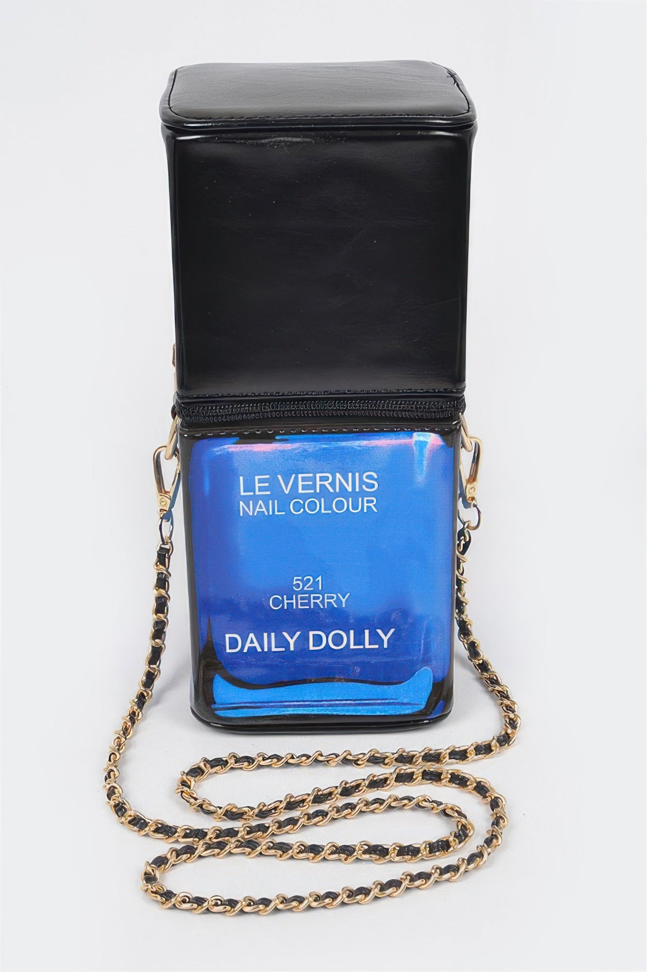 Faux Leather Nail Polish Fun Bag