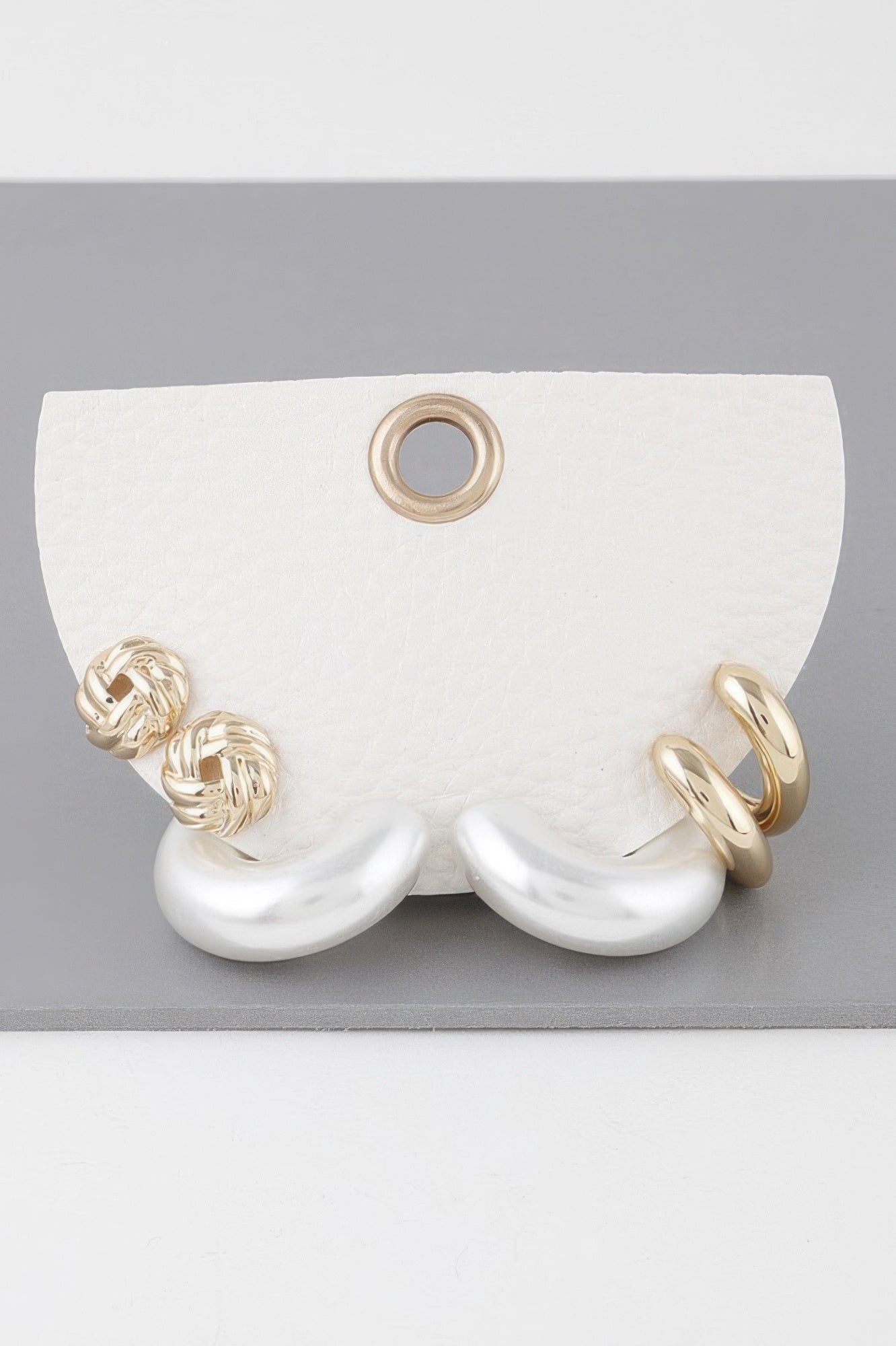 Multi Minimal Earrings Set