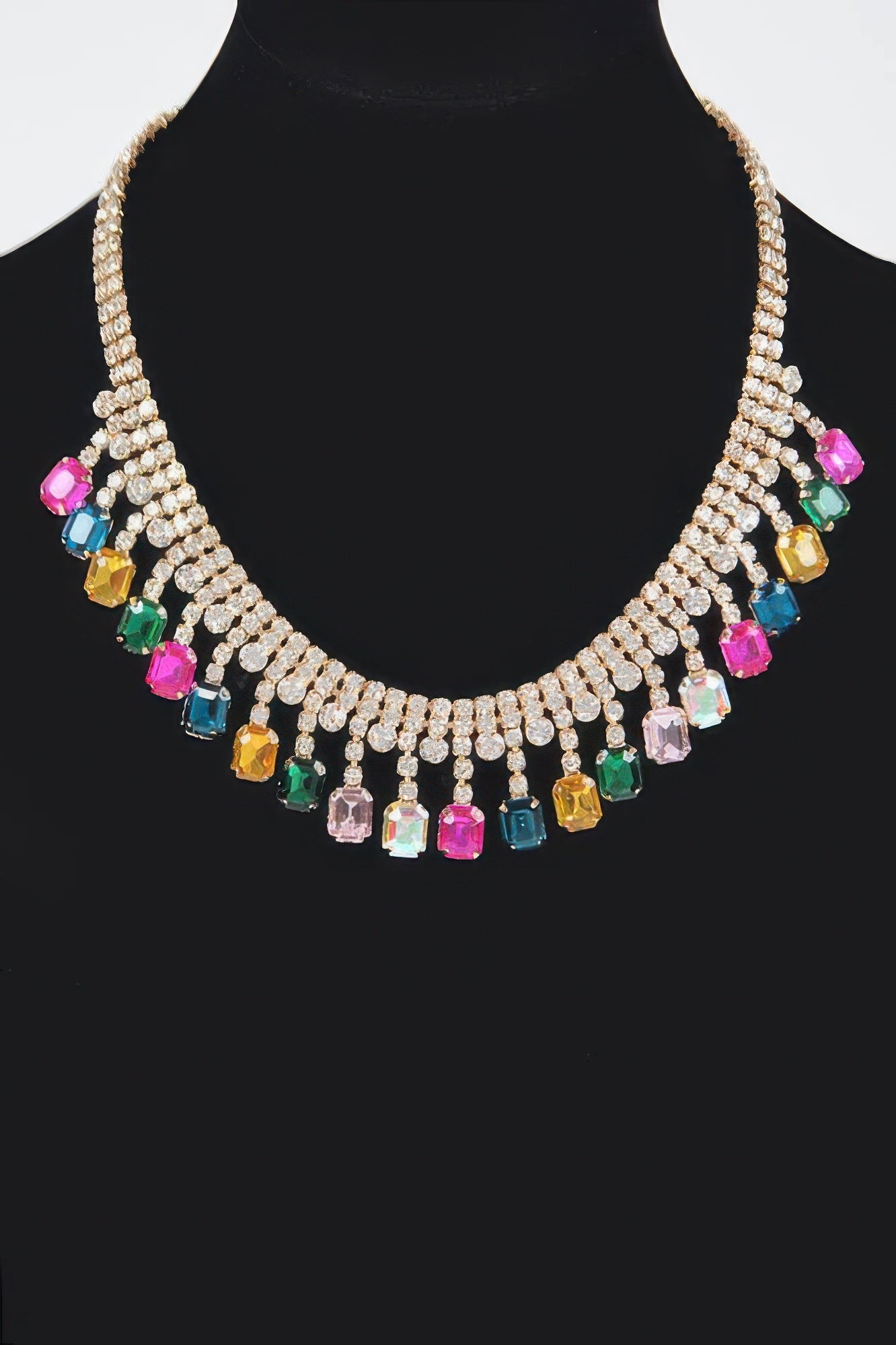 Rhinestone Choker