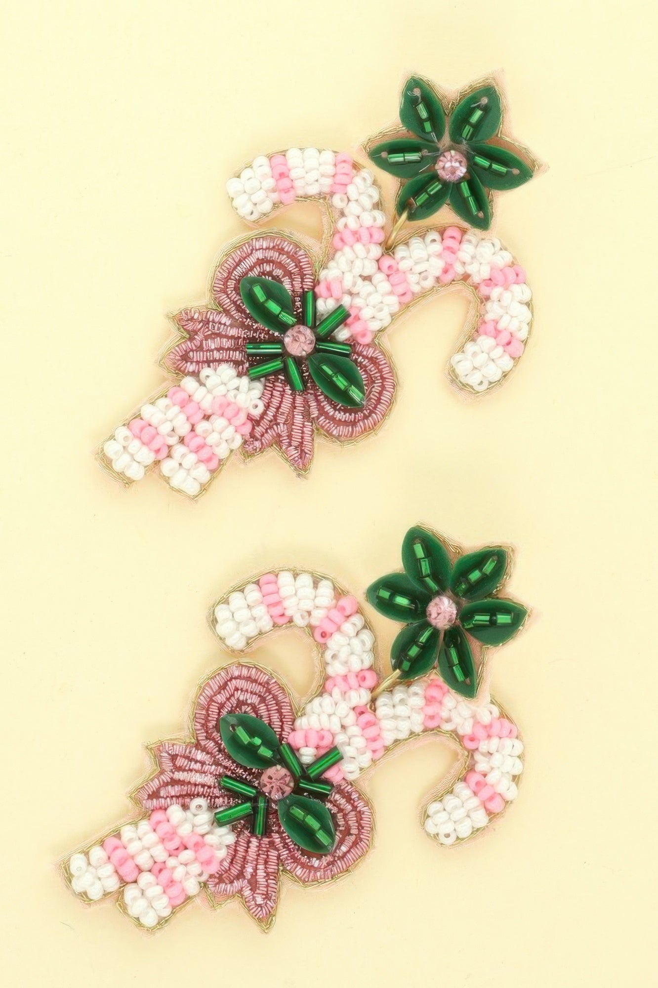 Christmas Candy Cane Post Earrings