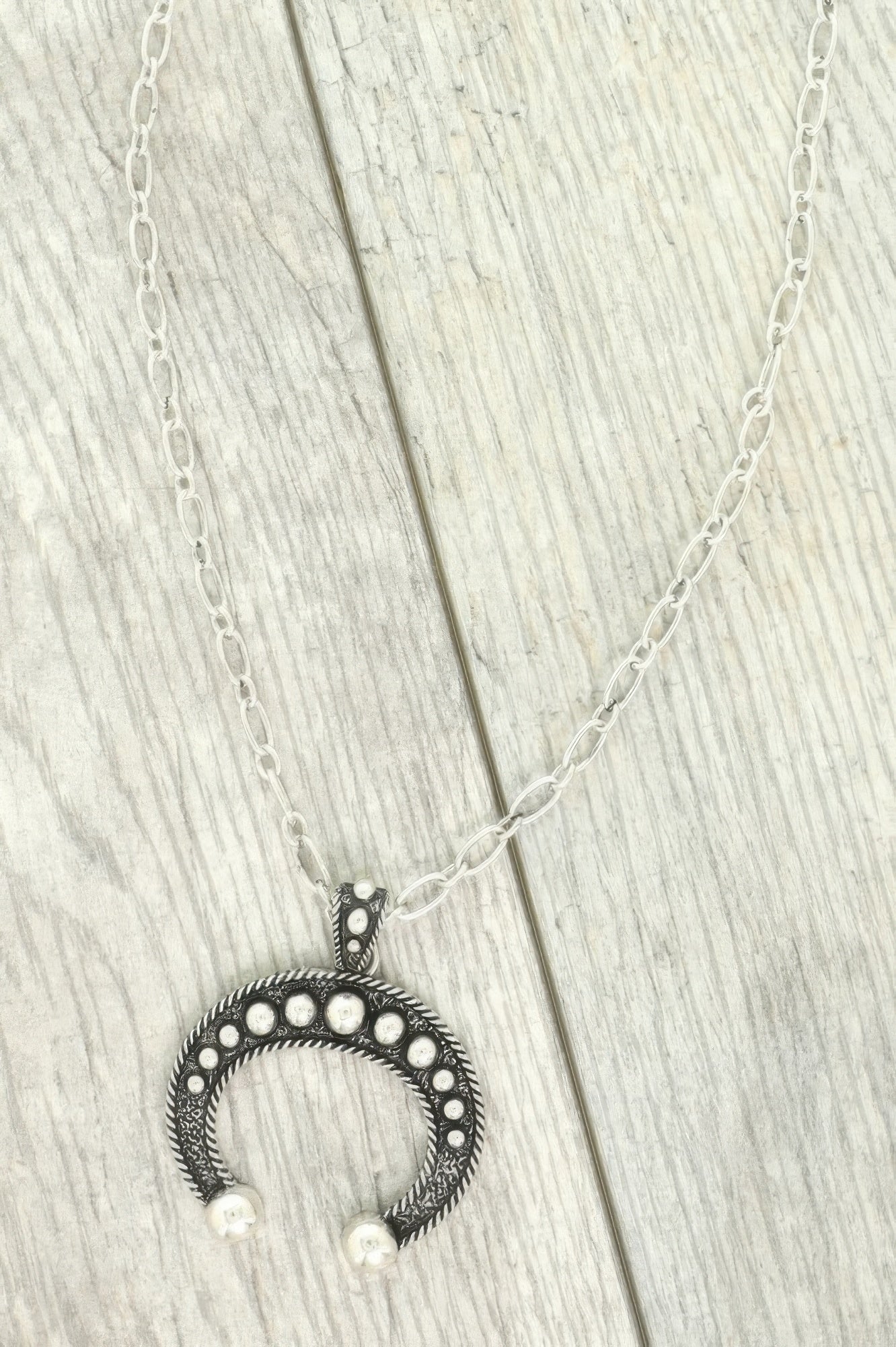 Western Bubble Squash Blossom Pendant Necklace