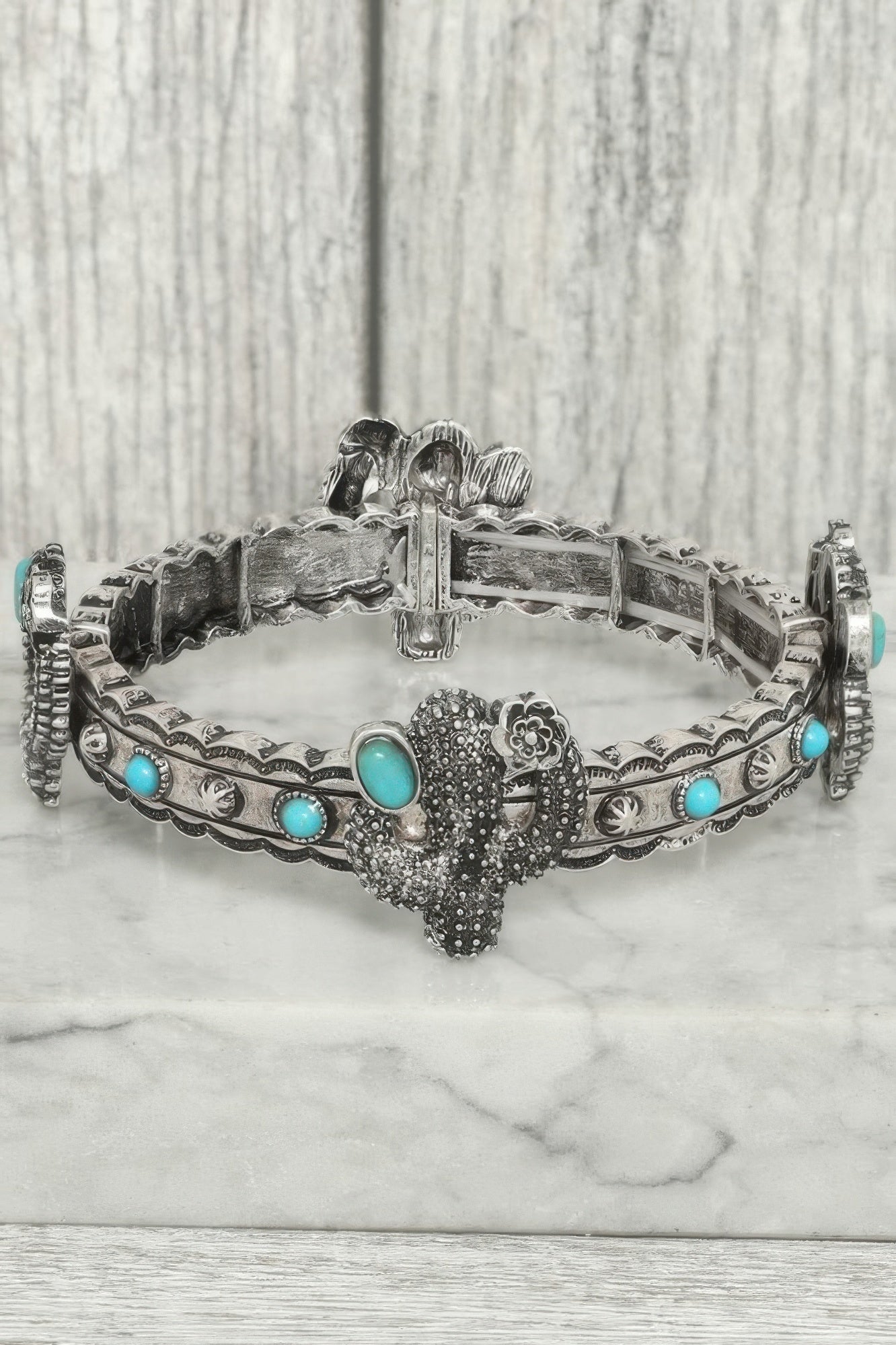 Floarl Cactus Theme Stretch Bracelet