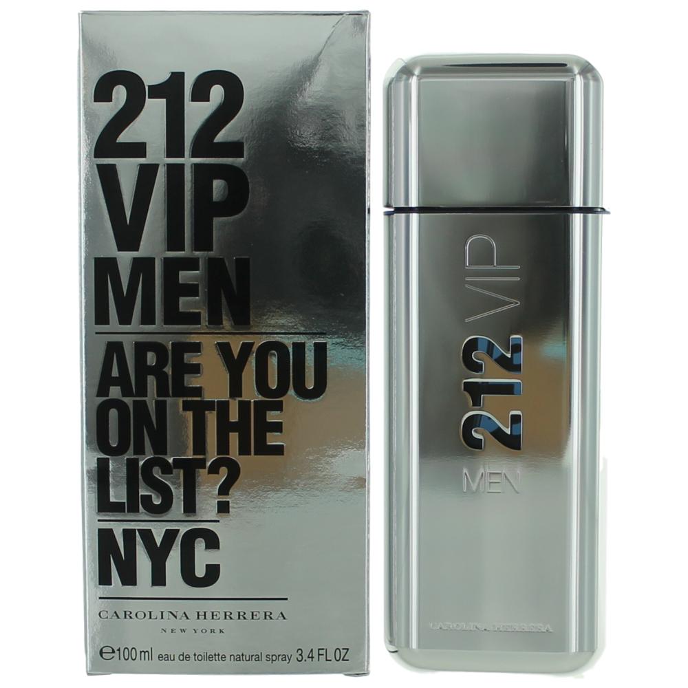 Carolina Herrera 212 VIP by Carolina Herrera, 3.4 oz EDT Spray for Men