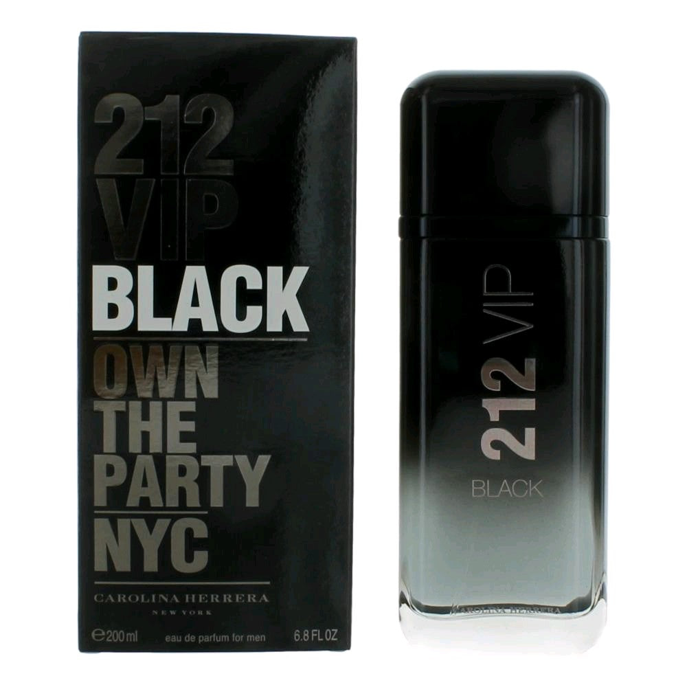 Carolina Herrera 212 VIP Black by Carolina Herrera, 6.8 oz EDP Spray for Men