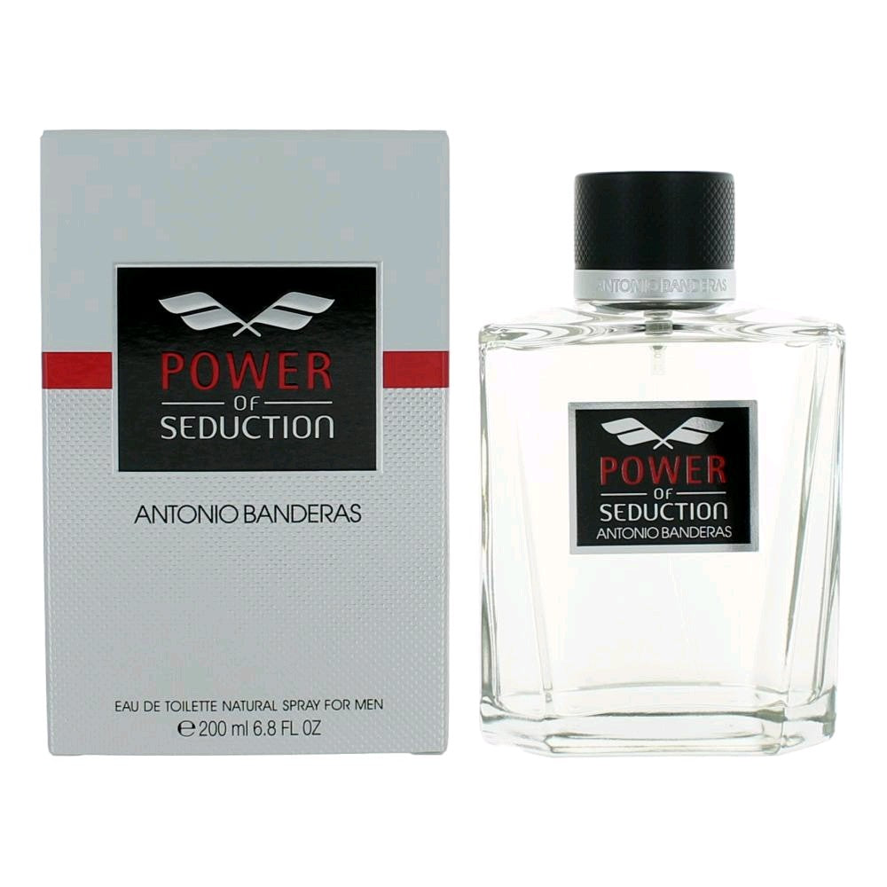 Antonio Banderas Power of Seduction by Antonio Banderas, 6.8 oz EDT Spray for Men