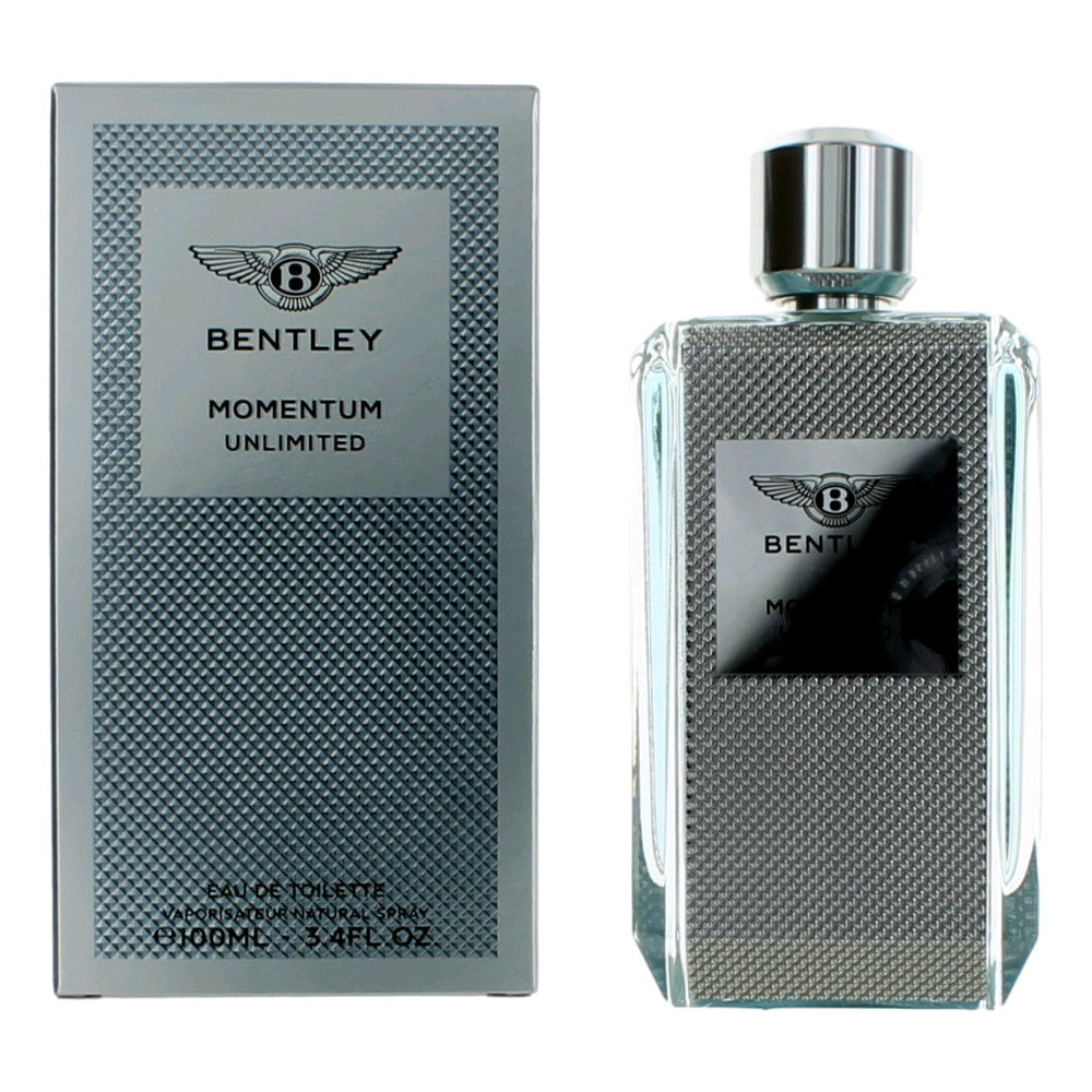 Bentley Bentley Momentum Unlimited by Bentley, 3.4 oz EDT Spray for Men