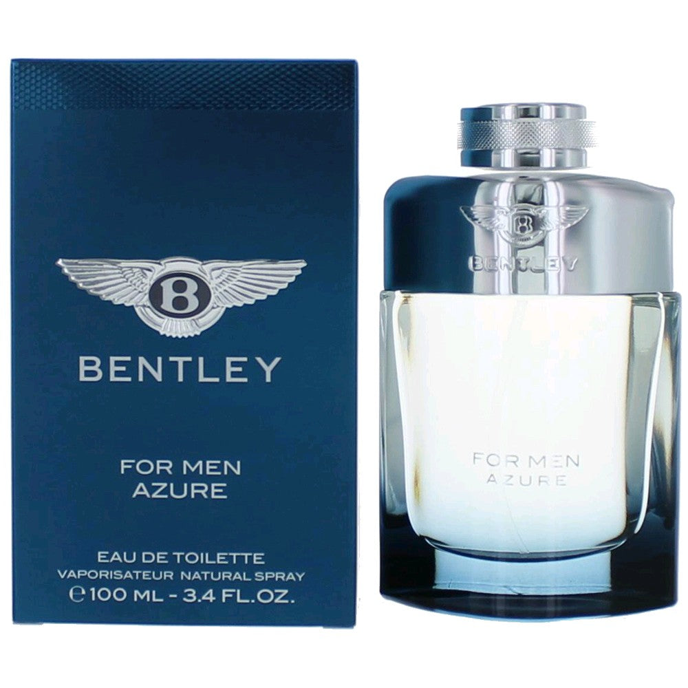 Bentley Bentley Azure by Bentley, 3.4 oz EDT Spray for Men