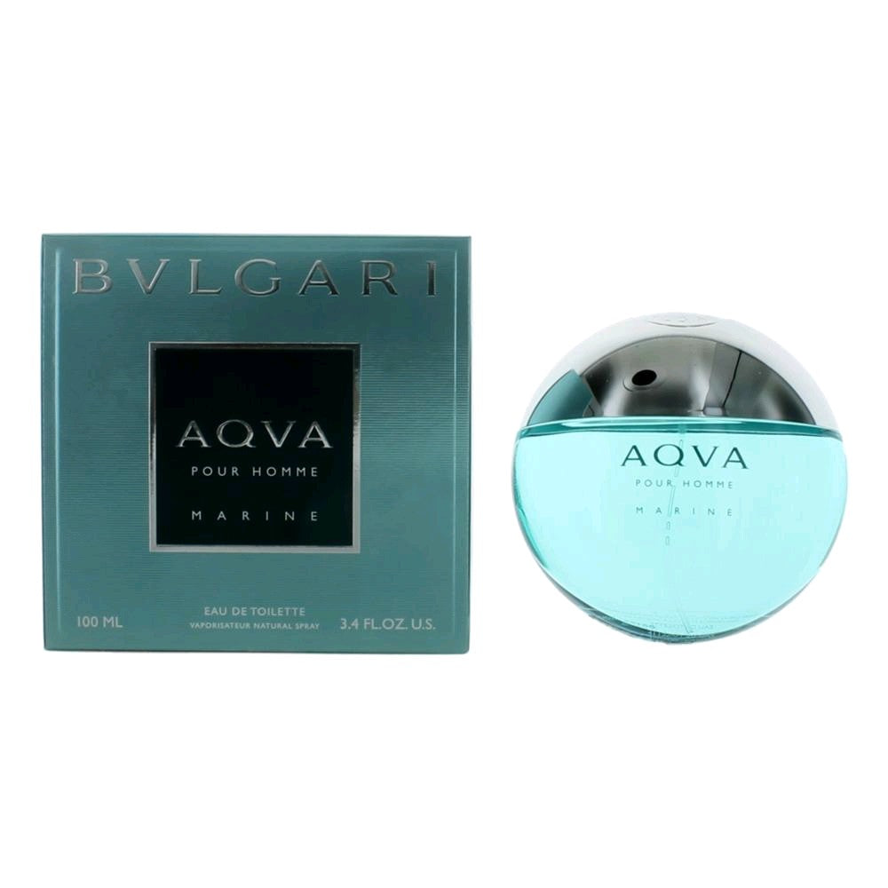 Bvlgari Aqva Marine by Bvlgari, 3.4 oz EDT Spray for Men (Aqua)