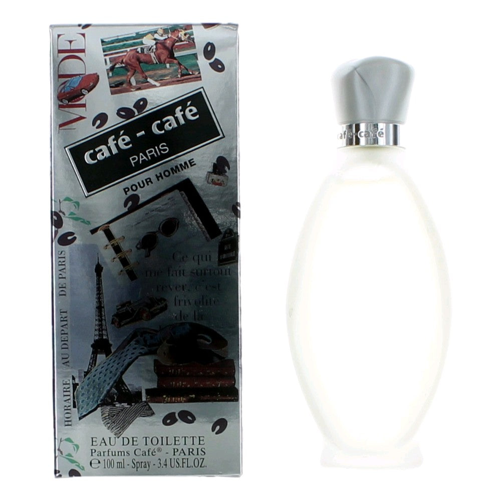 Cofinluxe Cafe Cafe Paris by Cafe, 3.4 oz EDT Spray for Men