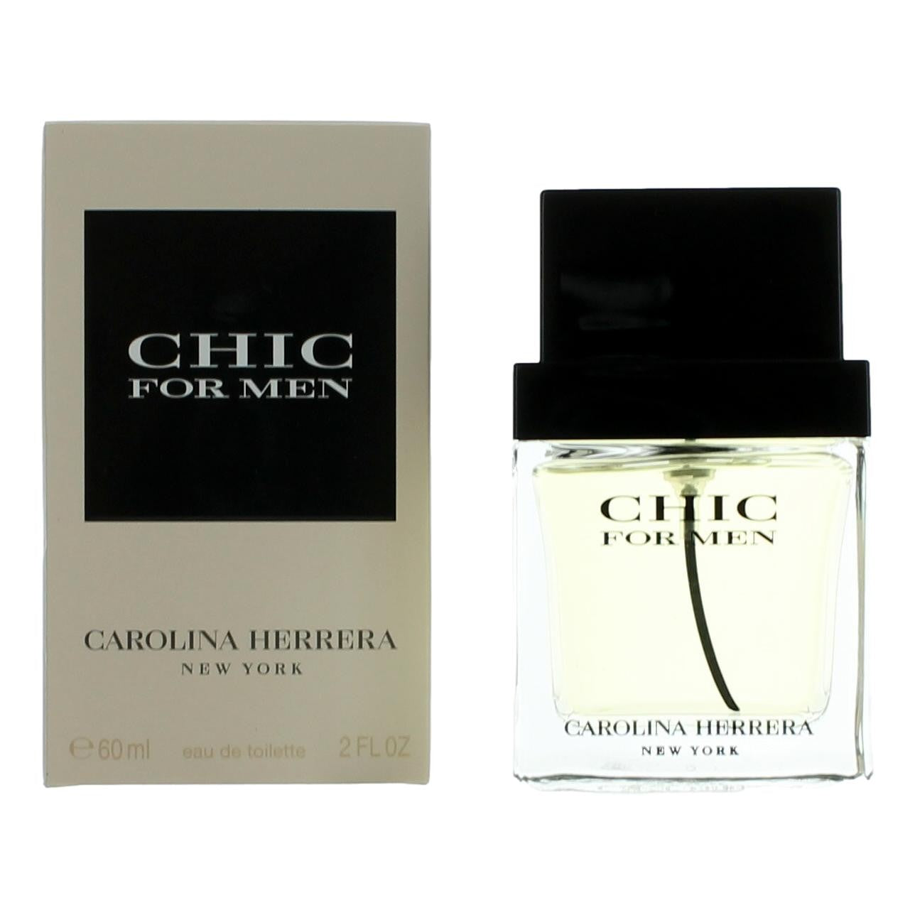 Carolina Herrera Chic by Carolina Herrera, 2 oz EDT Spray for Men