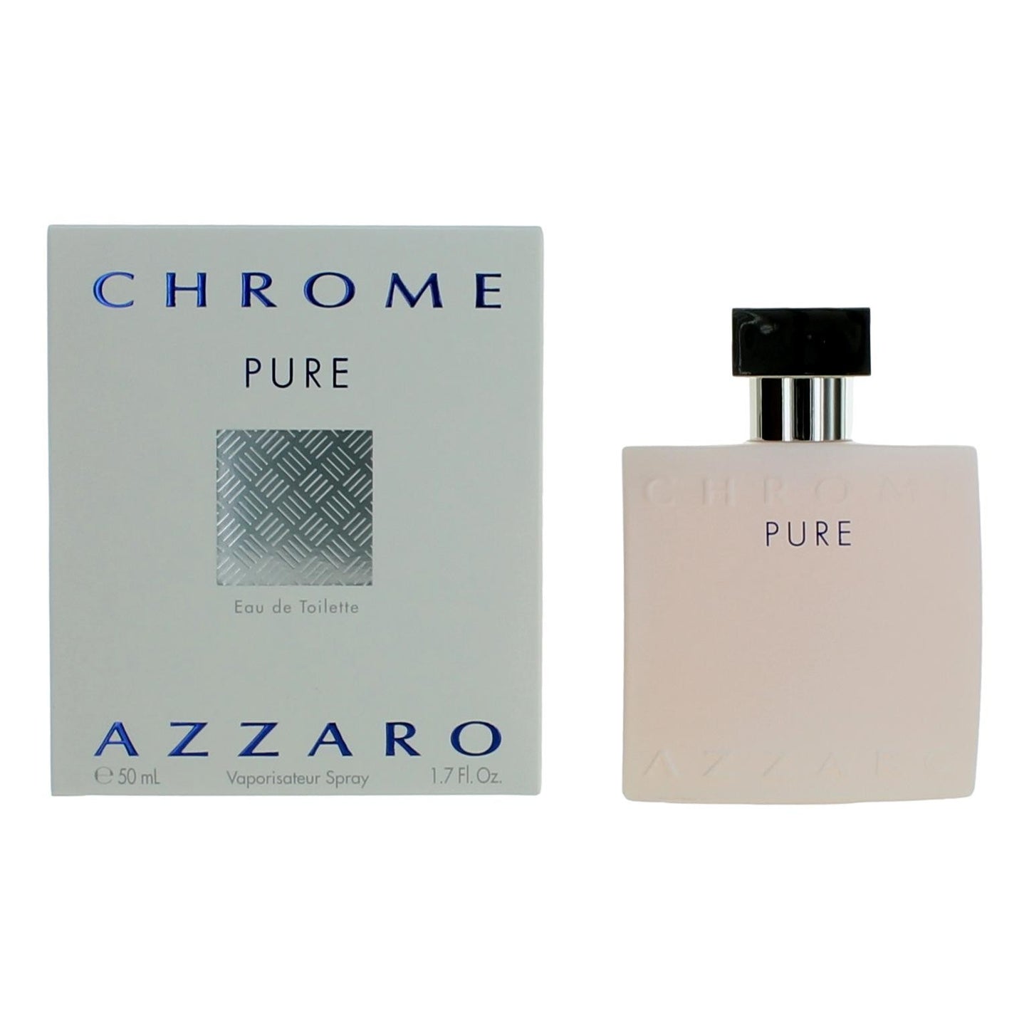 Azzaro Chrome Pure by Azzaro, 1.7 oz EDT Spray for Men