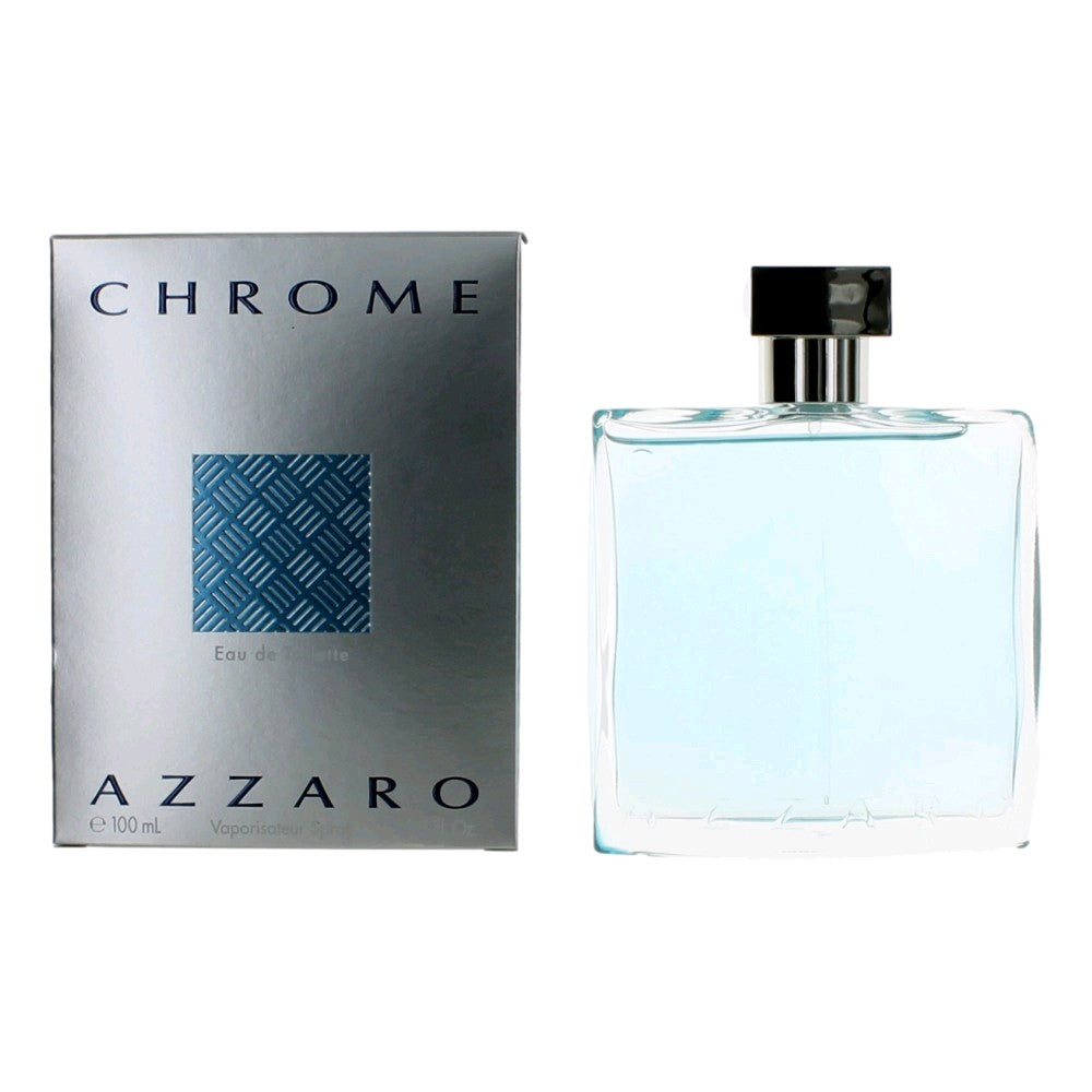 Azzaro Chrome by Azzaro, 3.4 oz EDT Spray for Men