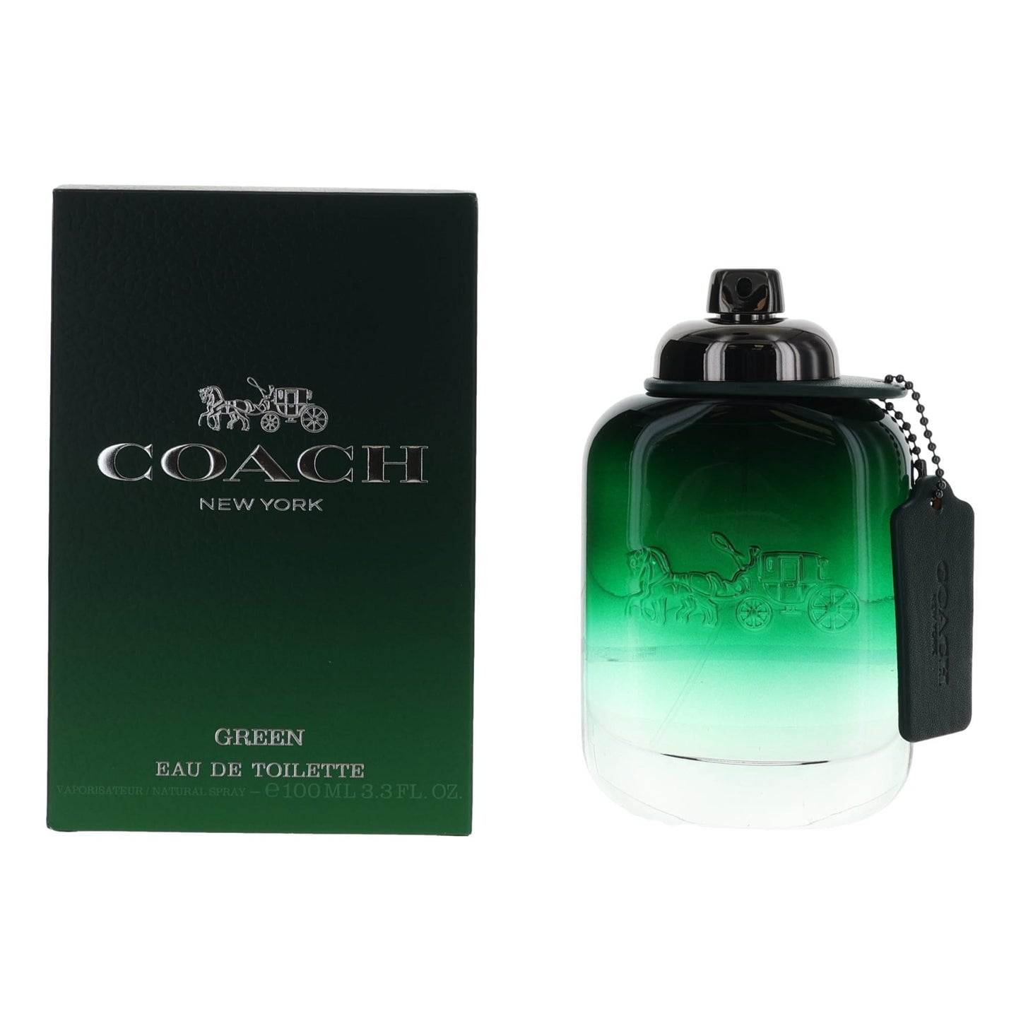 Coach Coach Green by Coach, 3.3 oz EDT Spray for Men