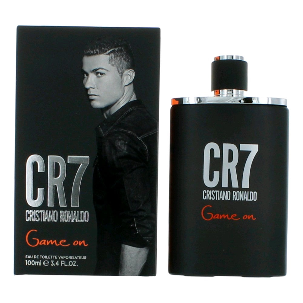 Cristiano Ronaldo CR7 Game On by Cristiano Ronaldo, 3.4 oz EDT Spray for Men