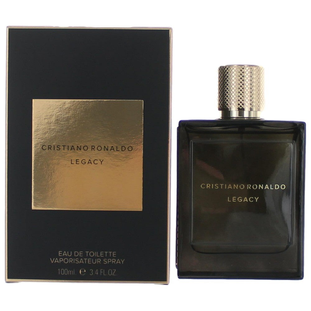 Cristiano Ronaldo Cristiano Ronaldo Legacy by Cristiano Ronaldo, 3.4 oz EDT Spray men