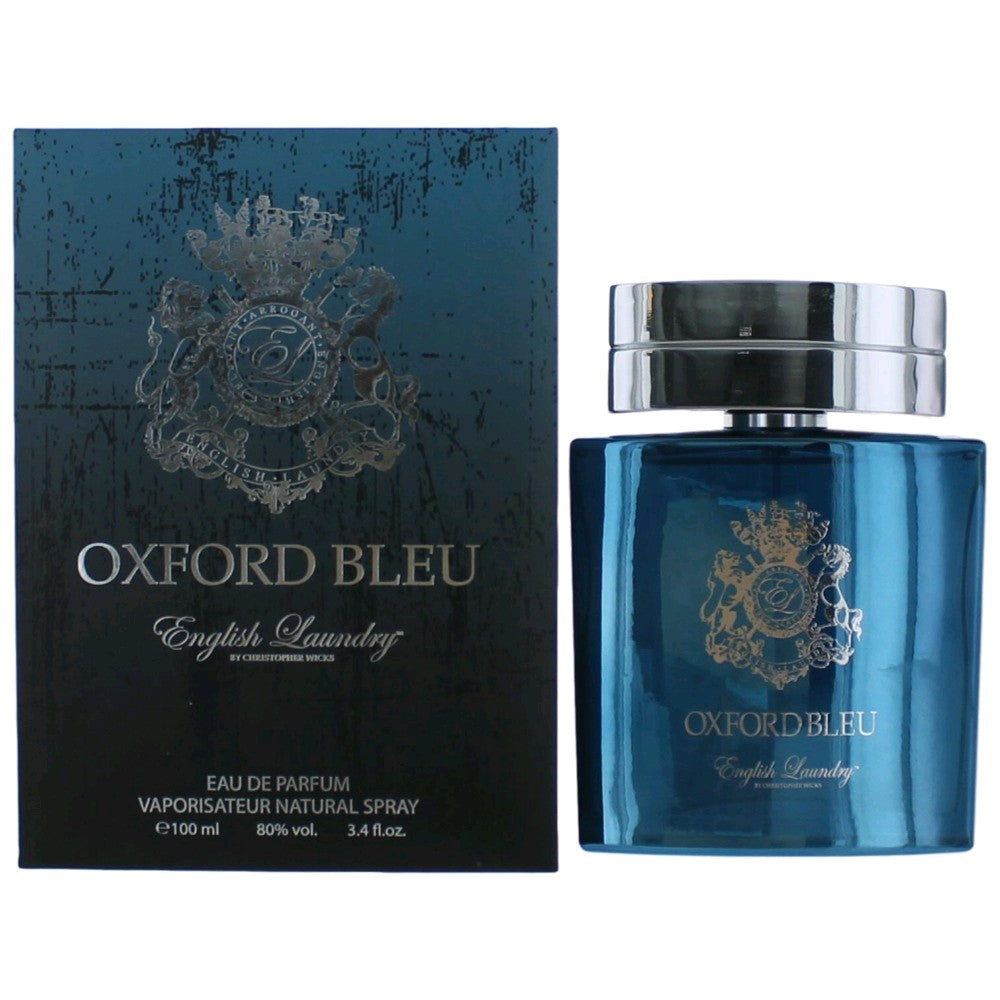 English Laundry Oxford Bleu by English Laundry, 3.4 oz EDP Spray for Men