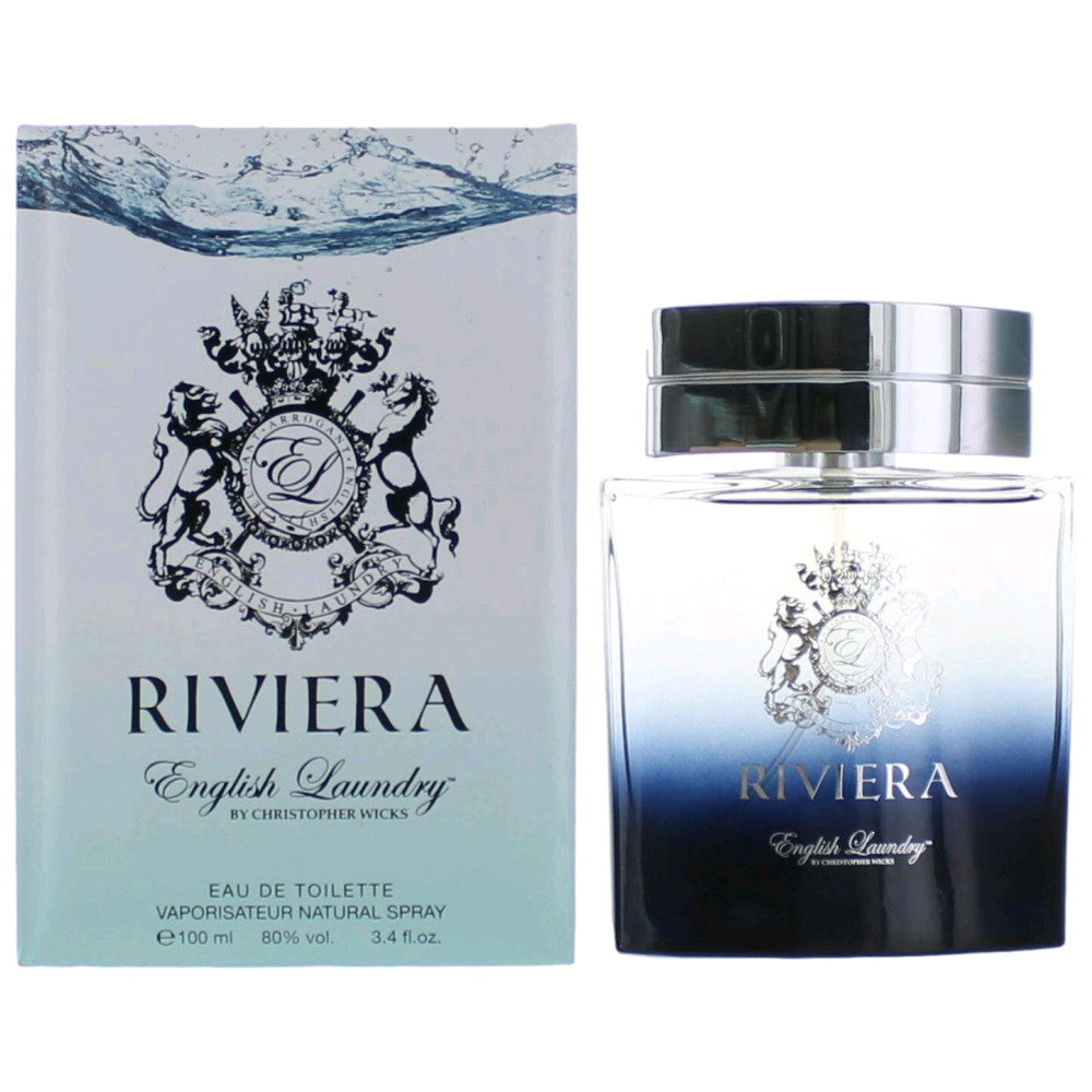 English Laundry Riviera by English Laundry, 3.4 oz EDT Spray for Men