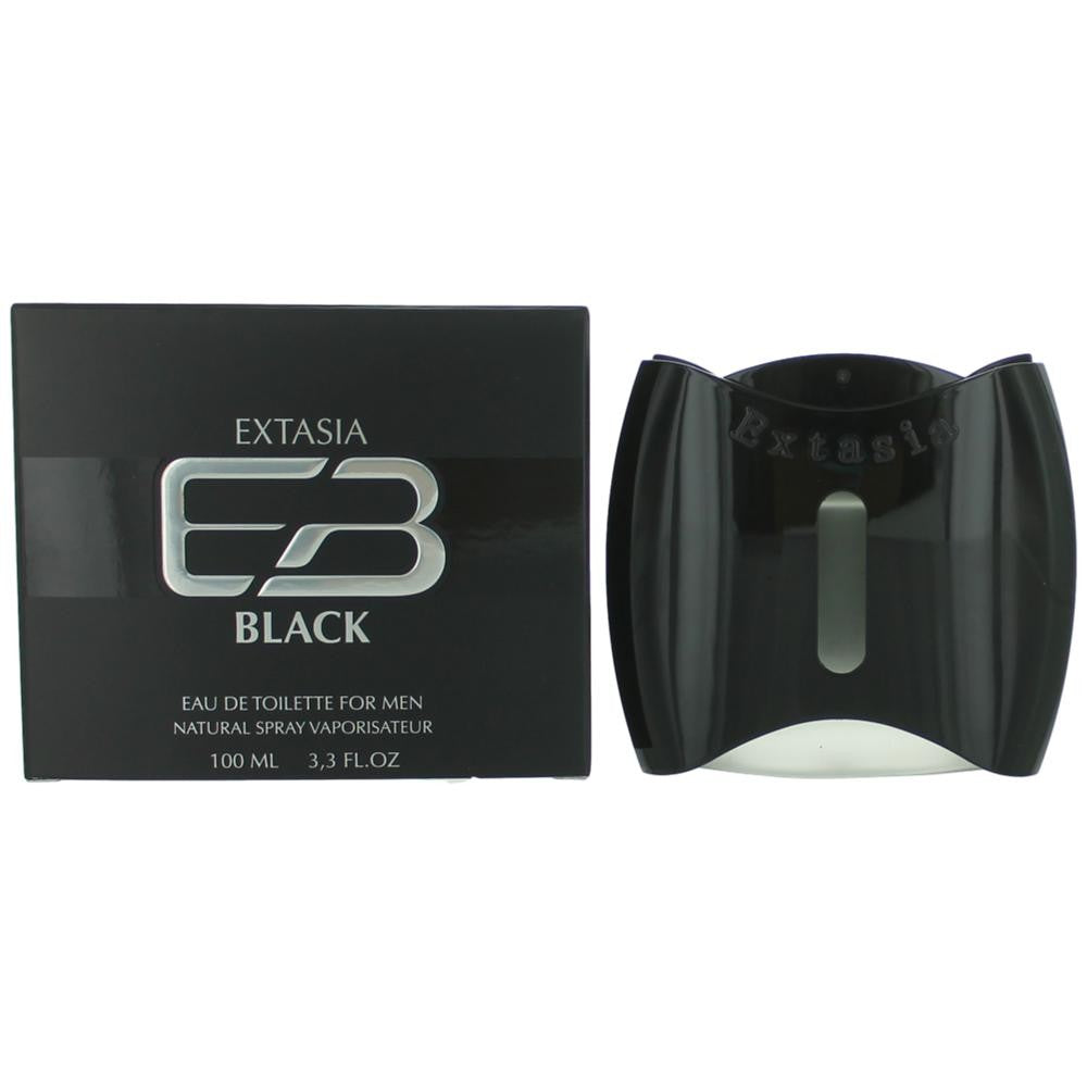New Brand Extasia Black by New Brand, 3.3 oz EDT Spray for Men