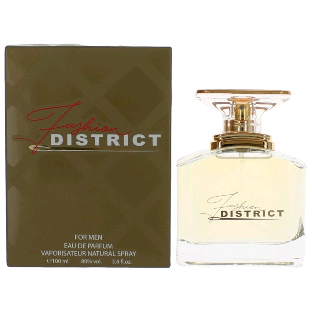 Fashion District Fashion District by Fashion District, 3.4 oz EDP Spray for Men