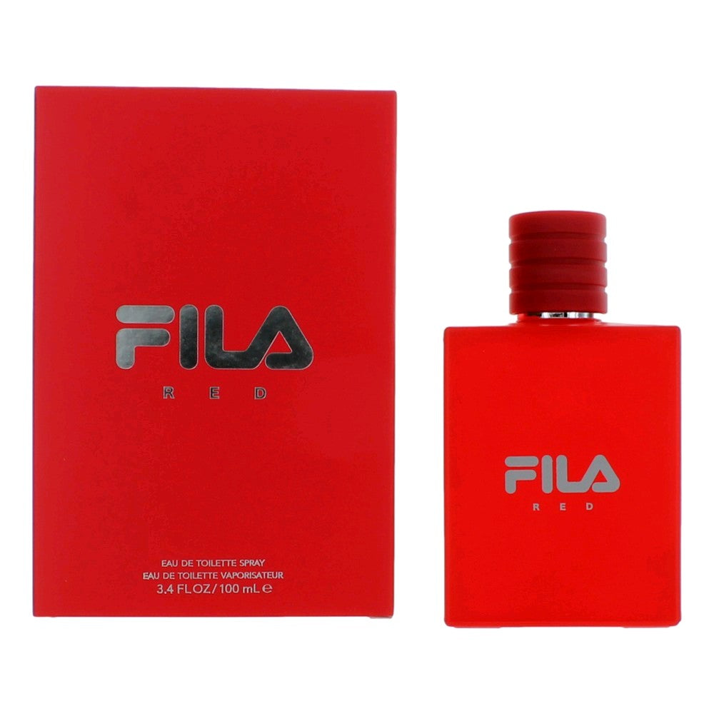 Fila Fila Red by Fila, 3.4 oz EDT Spray for Men