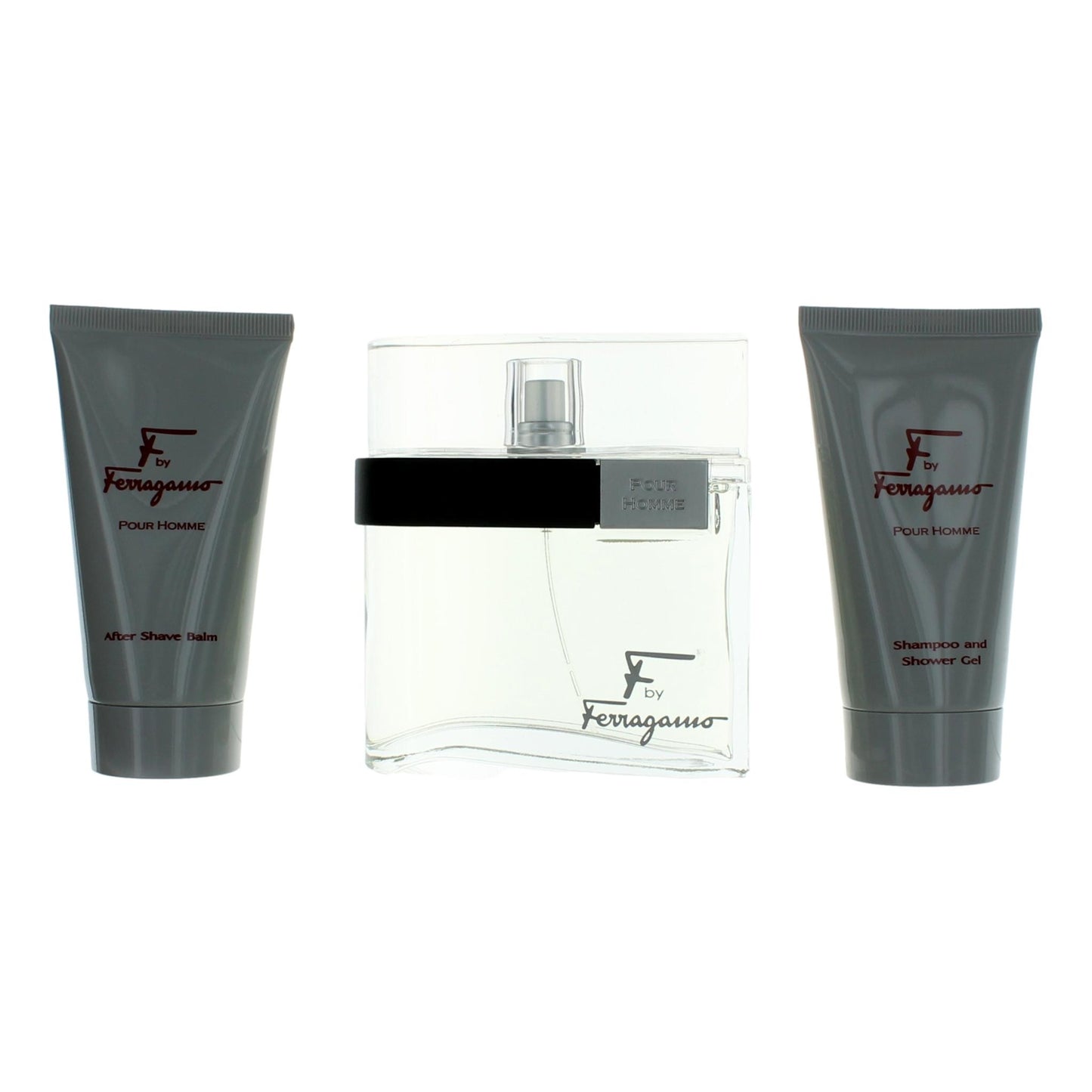 Salvatore Ferragamo F by Salvatore Ferragamo, 3 Piece Gift Set for Men