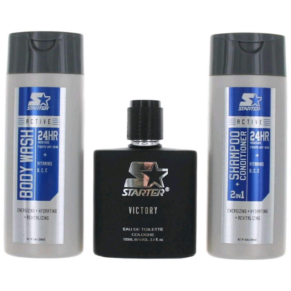 Starter Victory by Starter, 3 Piece Gift Set for Men