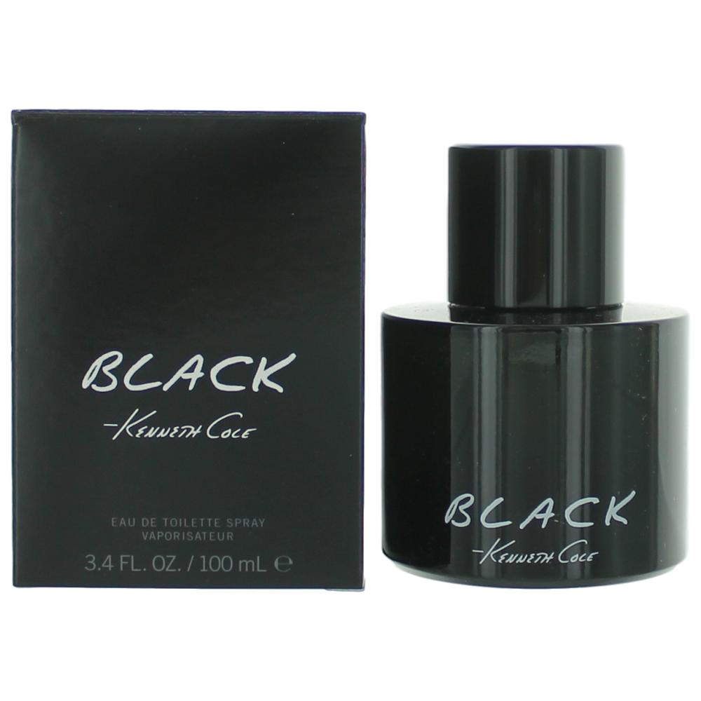 Kenneth Cole Kenneth Cole Black by Kenneth Cole, 3.4 oz EDT Spray for Men