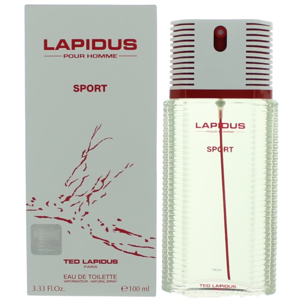 Ted Lapidus Lapidus Pour Homme Sport by Ted Lapidus, 3.3 oz EDT Spray for Men