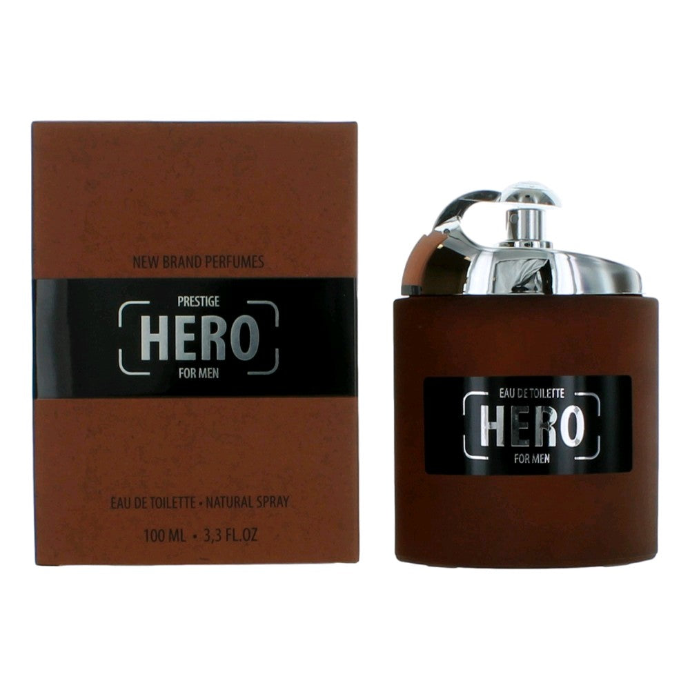 New Brand Prestige Hero by New Brand, 3.3 oz EDT Spray for Men