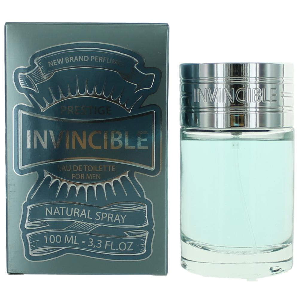 New Brand Invincible by New Brand, 3.3 oz EDT Spray for Men
