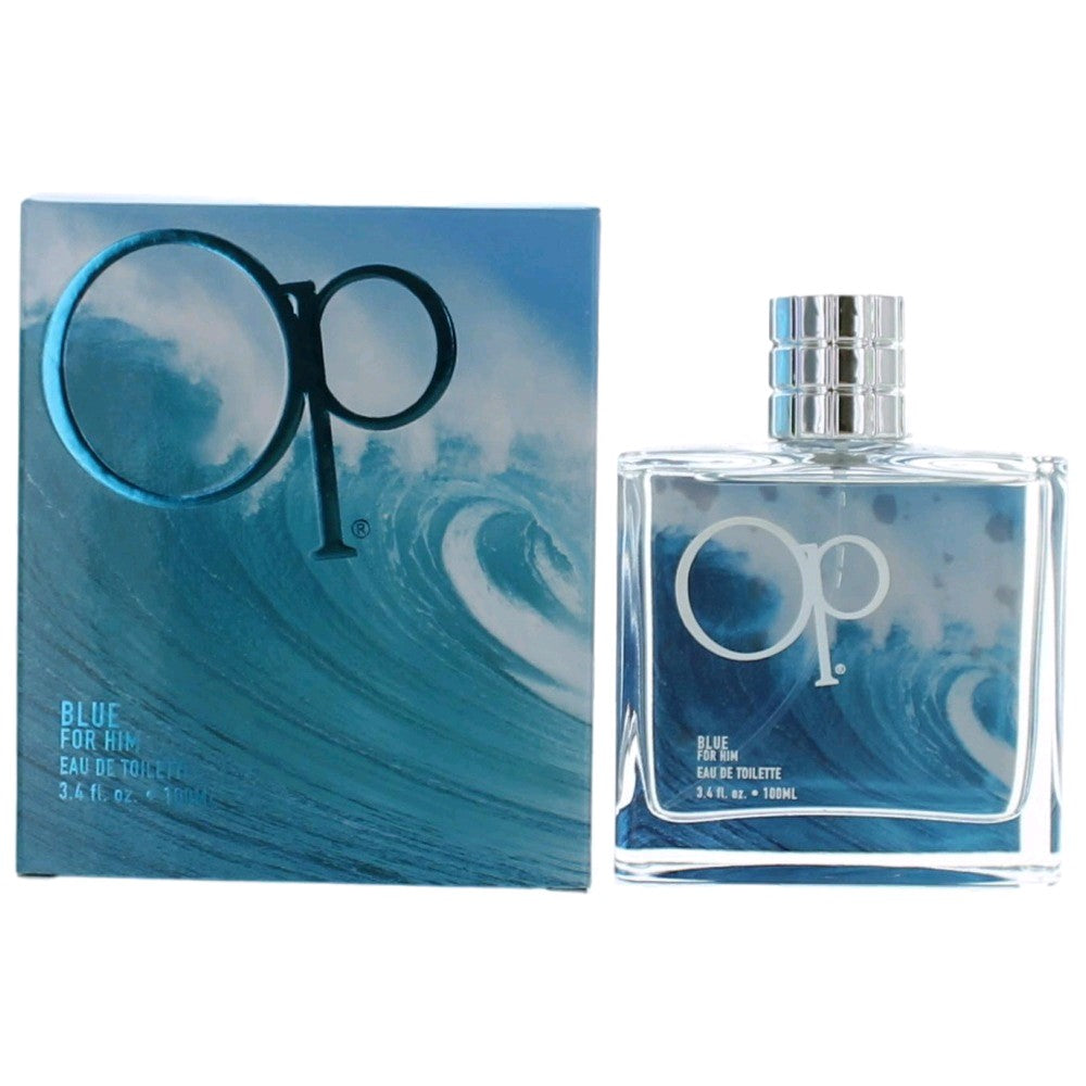 Ocean Pacific OP Blue For Him by Ocean Pacific, 3.4 oz EDT Spray for Men