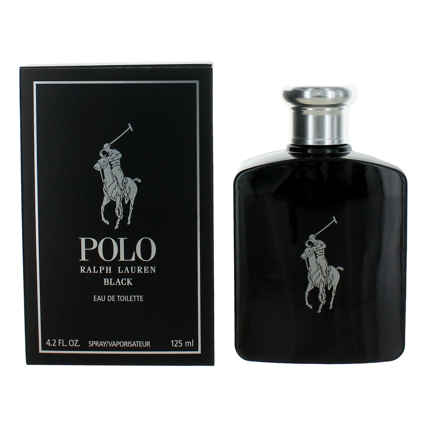 Ralph Lauren Polo Black by Ralph Lauren, 4.2 oz EDT Spray for Men