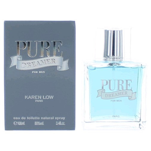 Karen Low Pure Dreamer by Karen Low, 3.4 oz EDT Spray for Men