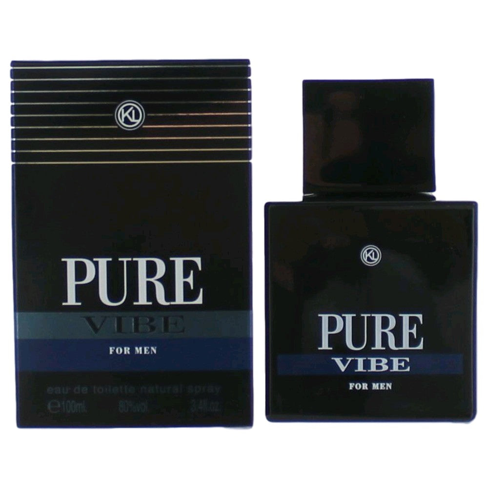 Karen Low Pure Vibe by Karen Low, 3.4 oz EDT Spray for Men