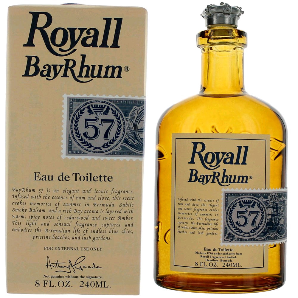 Royall Fragrances Royall BayRhum 57 by Royall Fragrances, 8 oz EDT Splash for Men