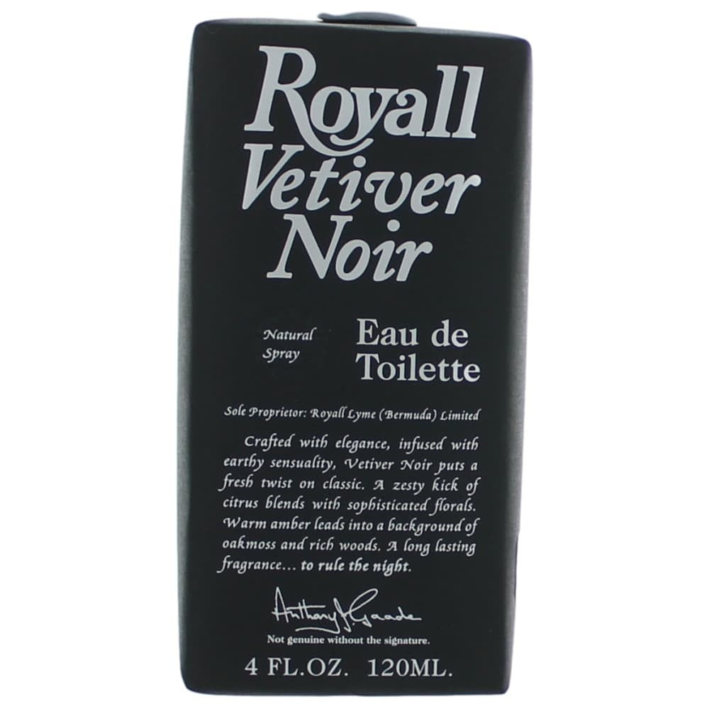 Royall Fragrances Royall Vetiver Noir by Royall Fragrance, 4 oz EDT Spray for Men