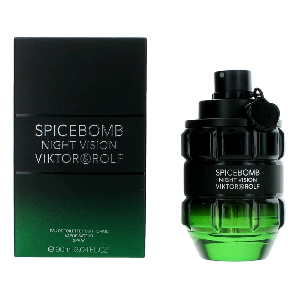 Viktor & Rolf Spicebomb Night Vision by Viktor & Rolf, 3 oz EDT Spray for Men