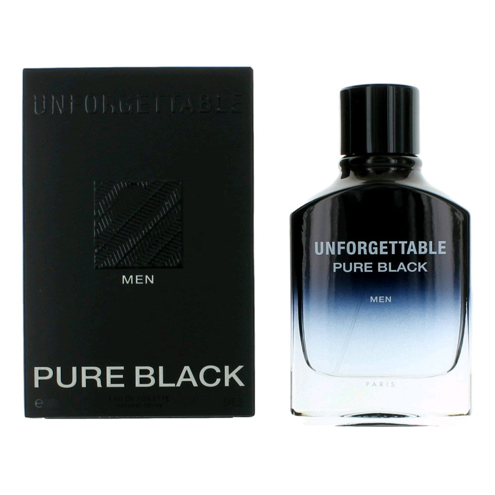 Glenn Perri Unforgettable Pure Black by Glenn Perri, 3.4 oz EDT Spray for Men